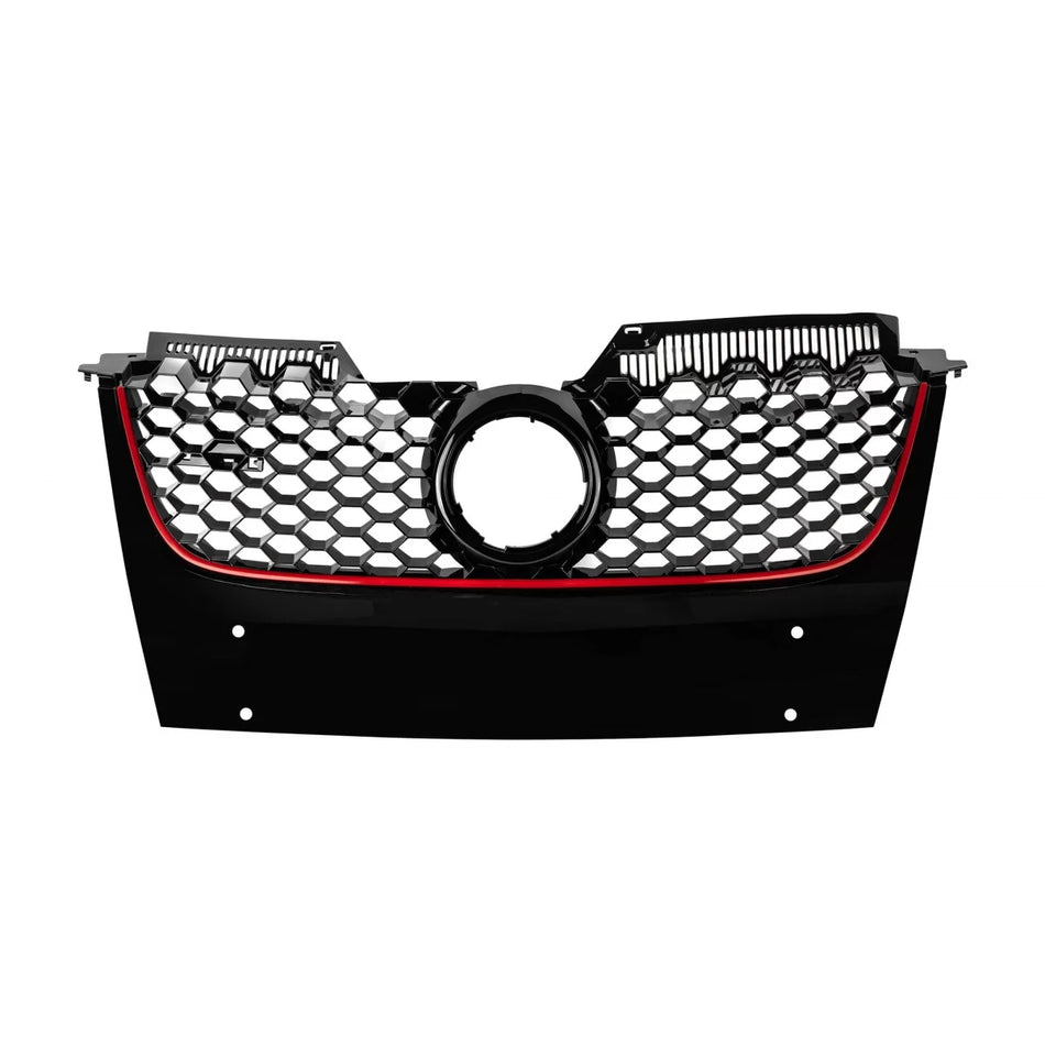 Griglia Nera Anteriore Sportiva per Volkswagen Golf V GTI 2003-2009