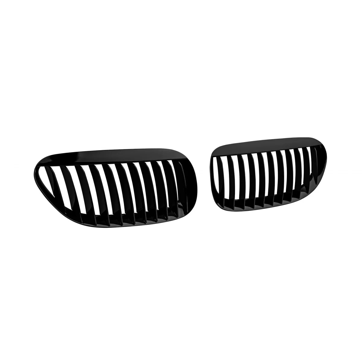 Griglia Nera Anteriore Doppio Rene per BMW Serie 6 E63 E64 2004-2011