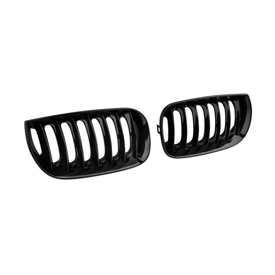 Griglia Nera Anteriore Doppio Rene per BMW X3 E83 2004-2007