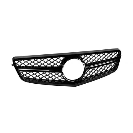 Griglia Anteriore Nera Design C63 per Mercedes Classe C W204 2007-2014