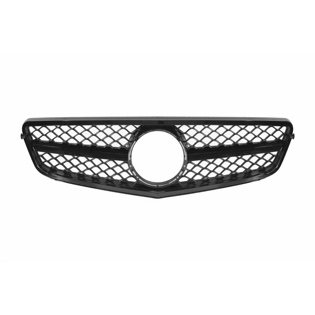 Griglia Anteriore Nera Design C63 per Mercedes Classe C W204 2007-2014