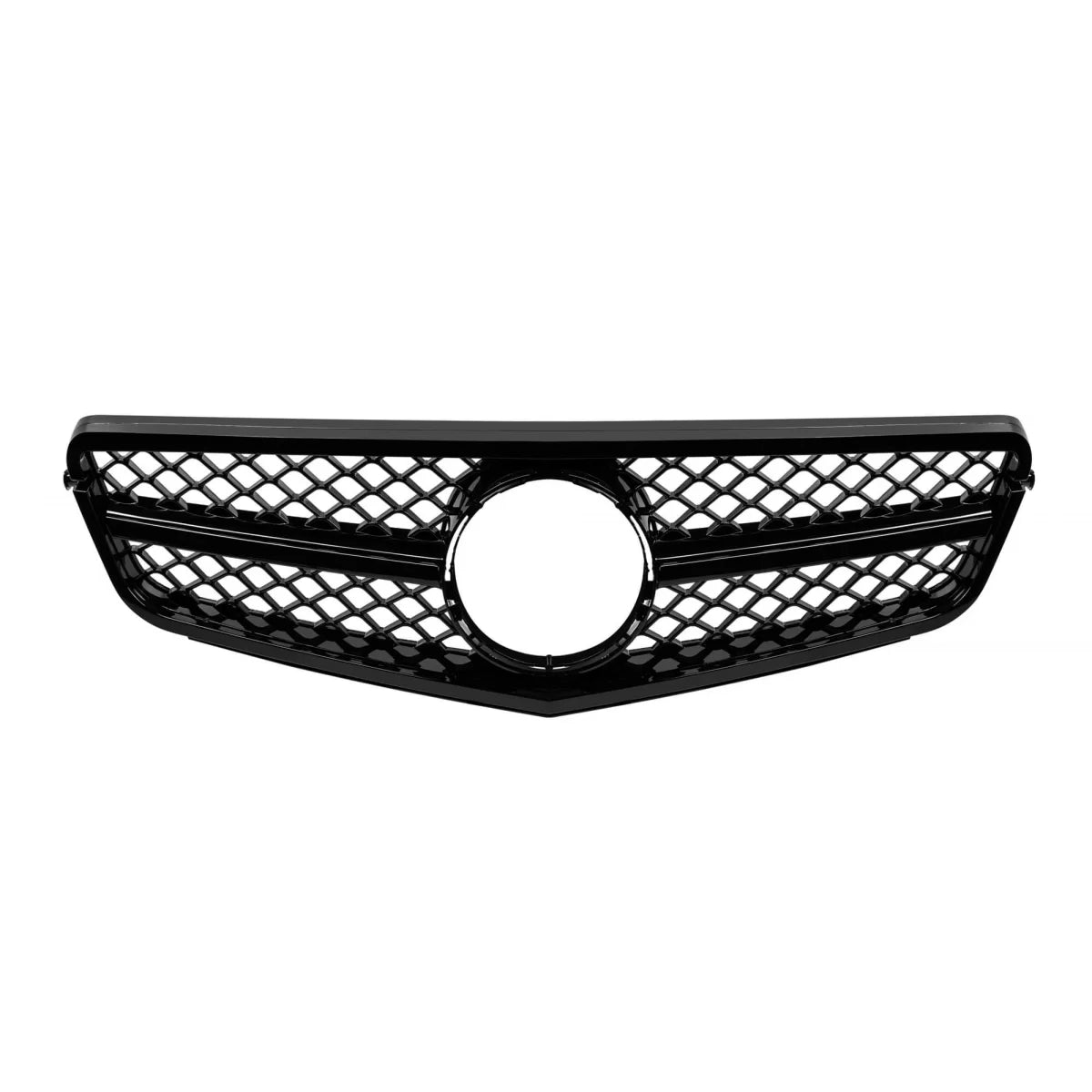 Griglia Anteriore Nera Design C63 per Mercedes Classe C W204 2007-2014