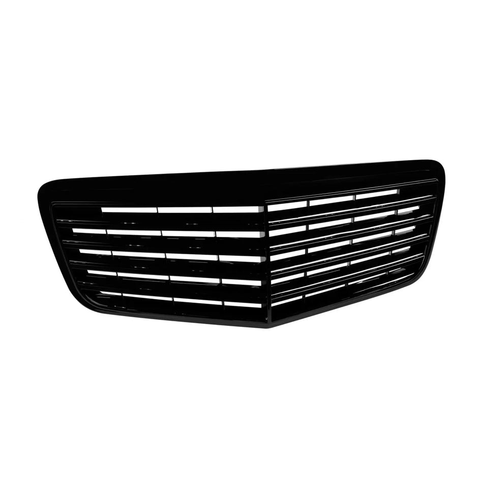 Griglia Nera Lucida Anteriore per Mercedes Classe E W211 2007-2009