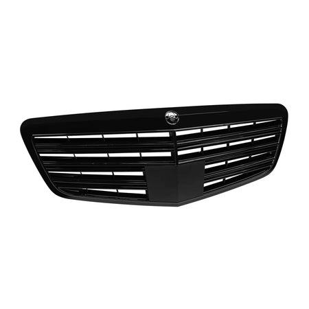 Griglia Anteriore Nera Lucida per Mercedes Classe S W221 2009-2013