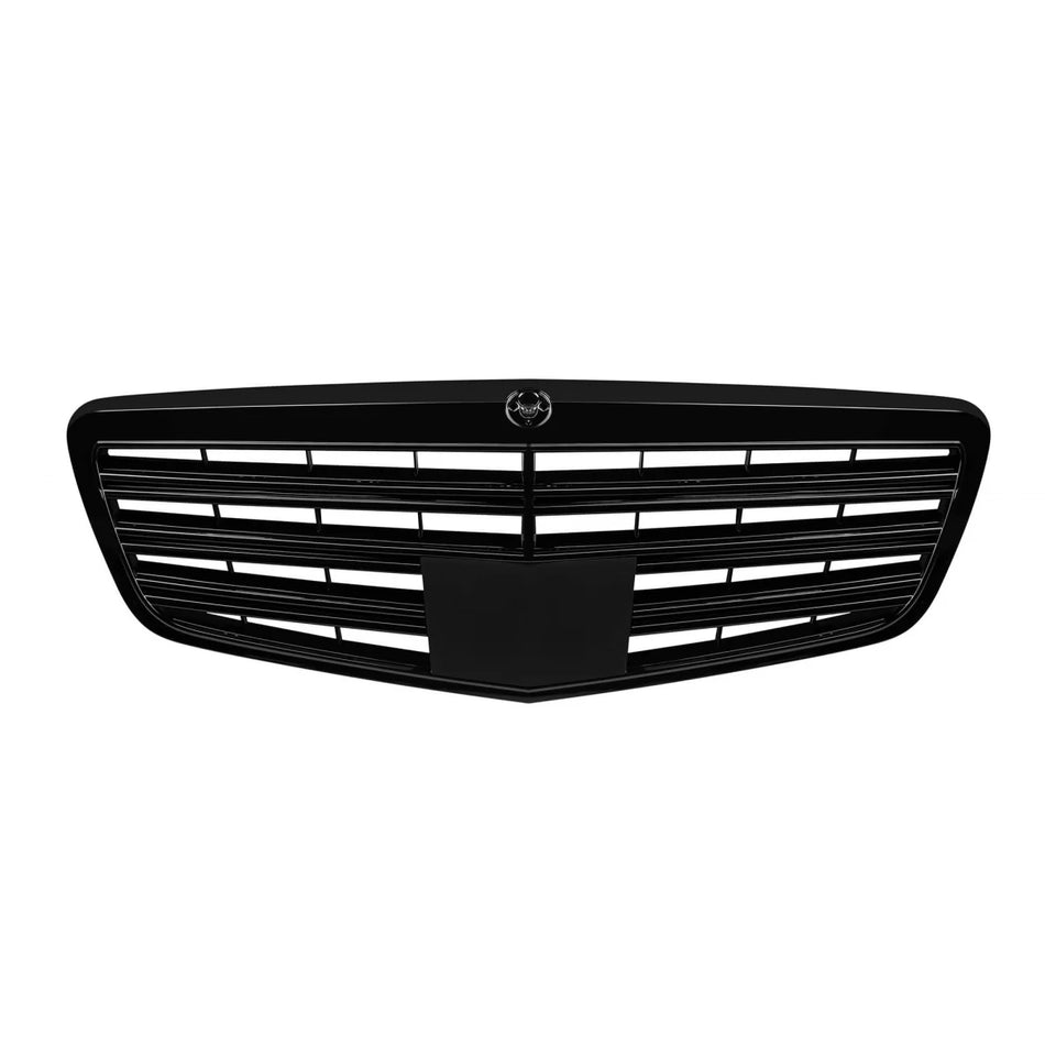 Griglia Anteriore Nera Lucida per Mercedes Classe S W221 2009-2013