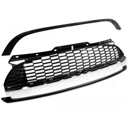 Griglia Nera Lucida Anteriore per Mini Cooper R56 2010-2014