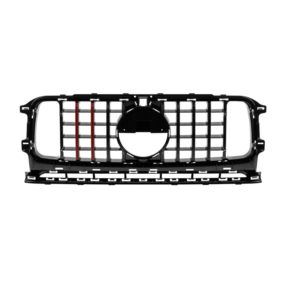 Griglia Nera Lucida Tipo Brabus per Mercedes Classe G W464 2018-2024