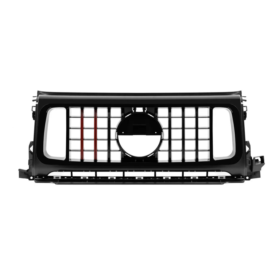 Griglia Nera Lucida Tipo Brabus per Mercedes Classe G W464 2018-2024