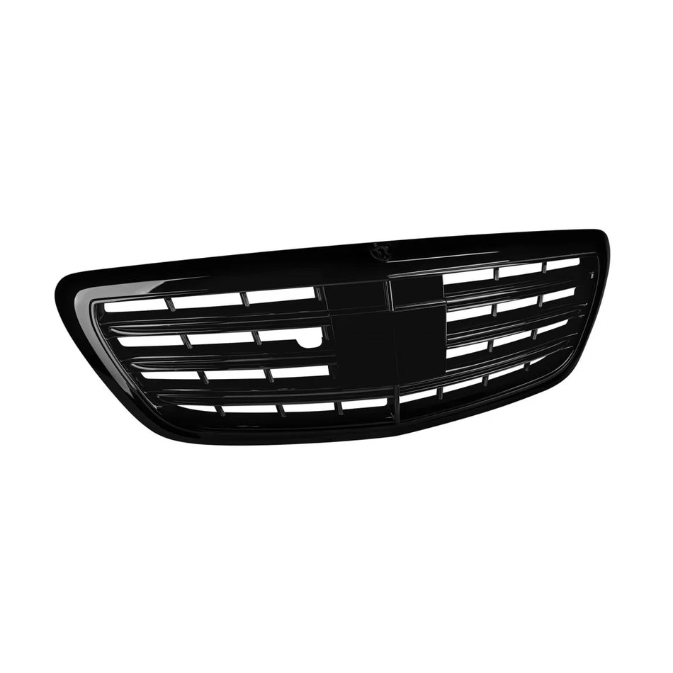 Griglia Nera Lucida Tipo a per Mercedes Classe S W222 2013-2020 Distronic Night