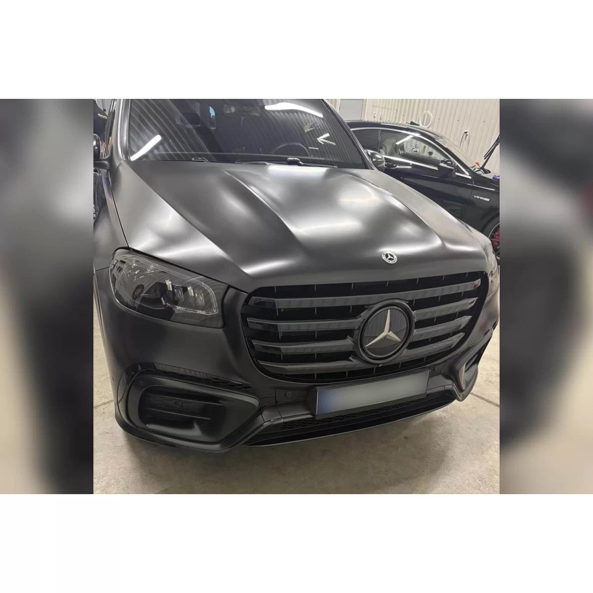 Griglia Anteriore Nera Lucida 4 Barre per Mercedes GLS X167 dal 2024