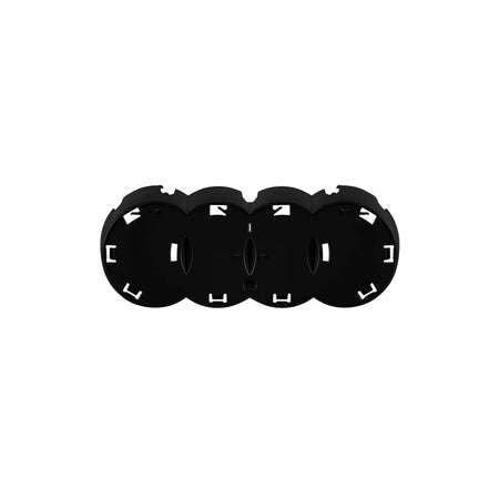 Griglia Nera Lucida Tipo S3 Anteriore Audi A3 2009-2012 Senza Sensori Parcheggio