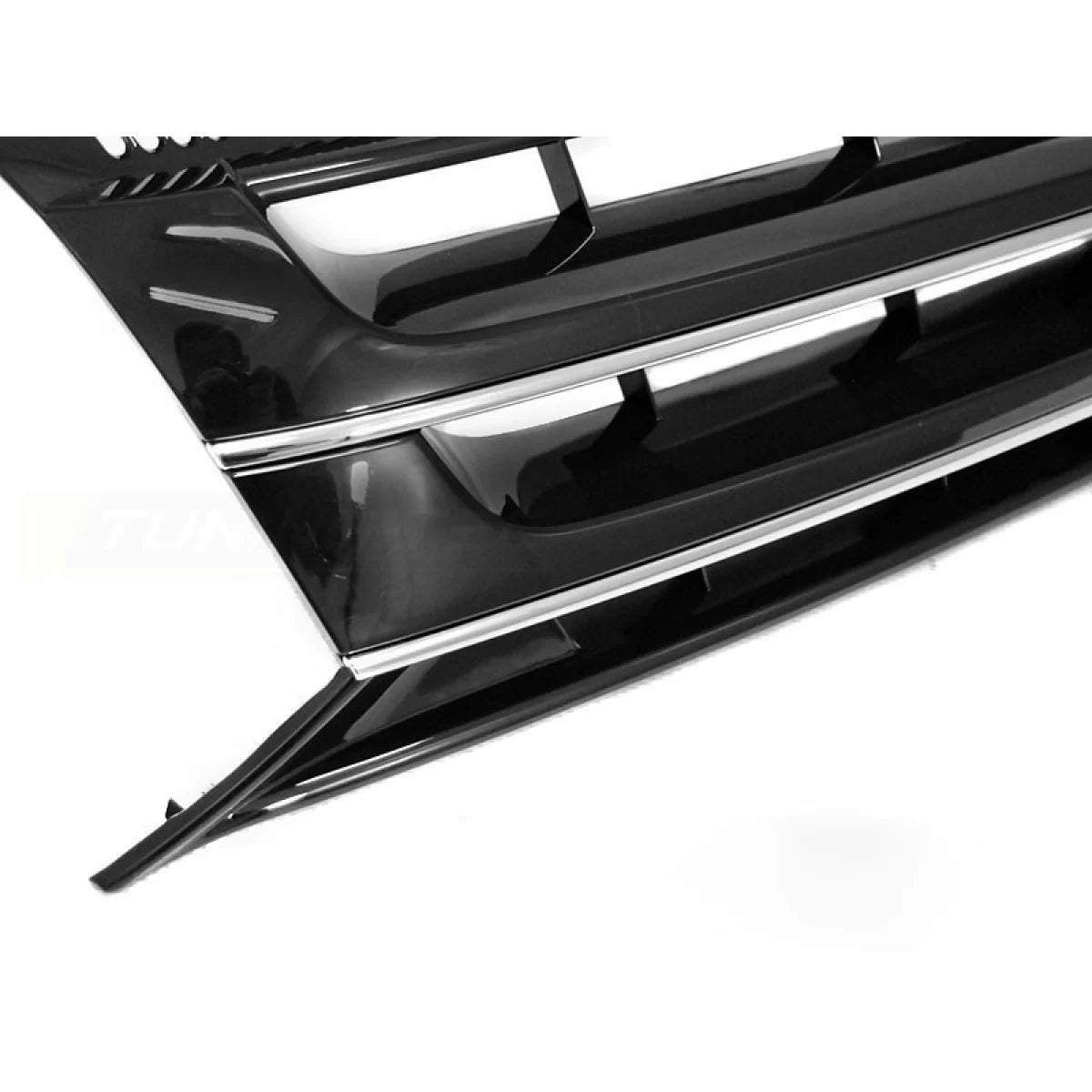 Griglia Nera Lucida Anteriore per Volkswagen T5 Caravelle Multivan 2010-2015