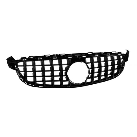 Griglia Nera Lucida GT per Mercedes Classe C W205 2014-2020 Paraurti C63