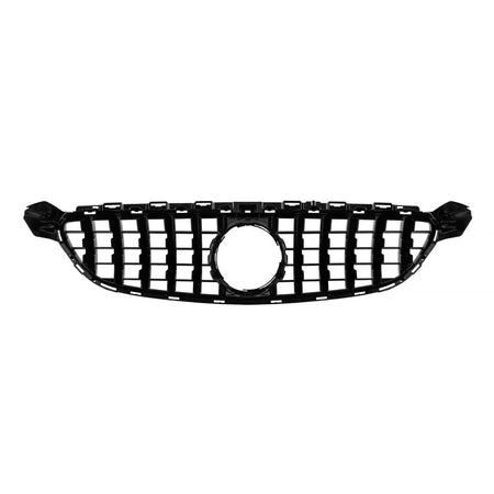 Griglia Nera Lucida GT per Mercedes Classe C W205 2014-2020 Paraurti C63