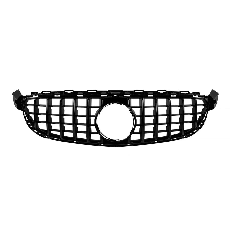 Griglia Nera Lucida GT per Mercedes Classe C W205 2014-2020 Paraurti C63