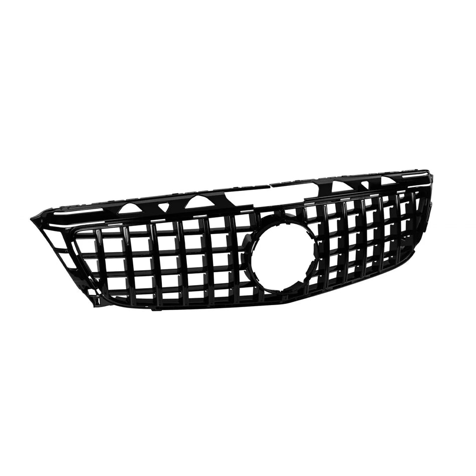 Griglia Nera GT Senza Foro Telecamera per Mercedes CLS C218 2011-2014