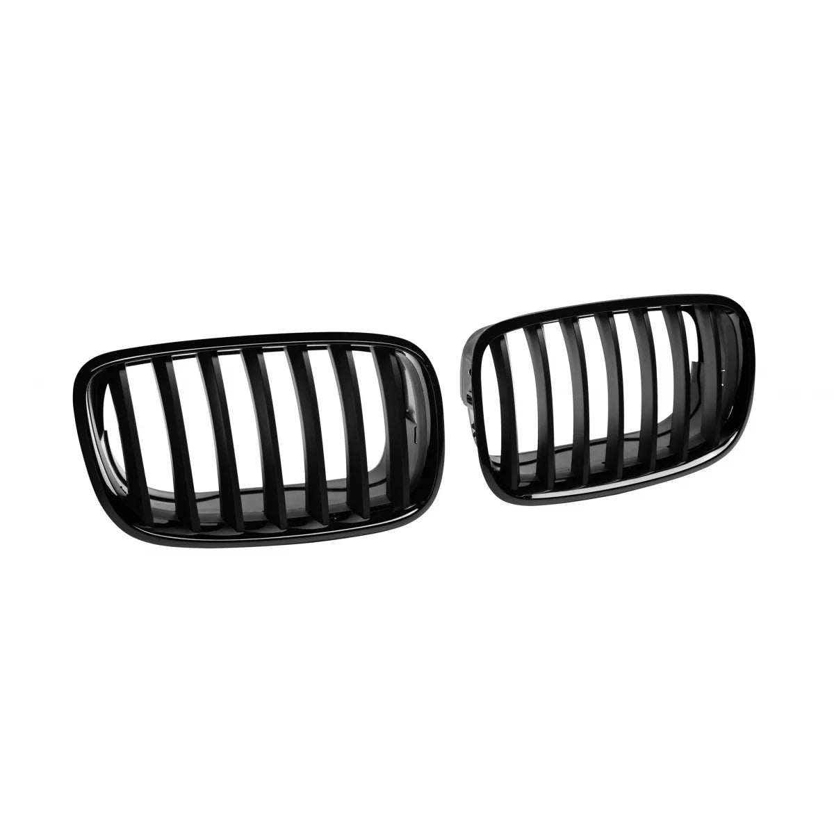 Griglia Anteriore Nera Lucida per BMW X5 E70 2007-2013 X6 E71 2008-2013