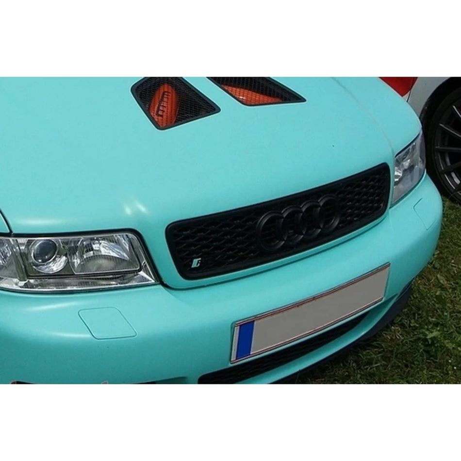 Griglia Anteriore Nera RS per Audi A4 B5 Berlina e Station 1994-2000