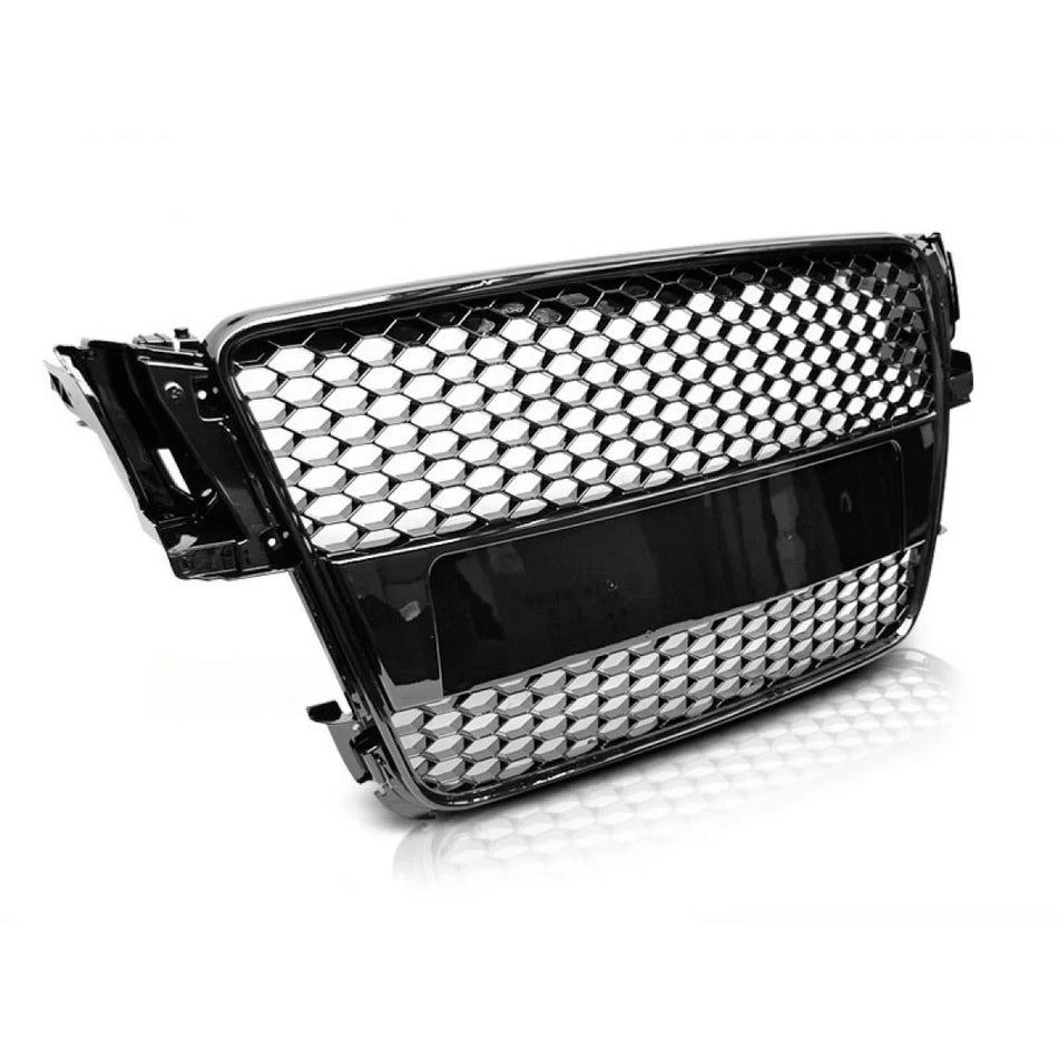 Griglia Nera RS per Audi A5 2007-2011 Sportback Coupe Cabrio Paraurti Standard