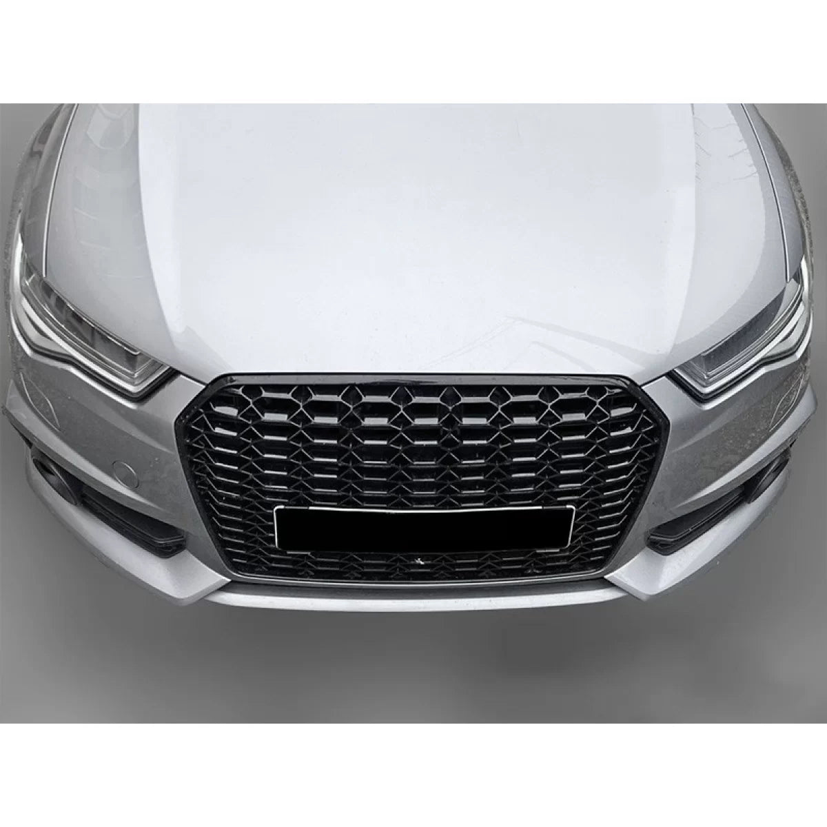 Griglia Anteriore Nera RS per Audi A6 C7 Berlina e Avant 2014-2018