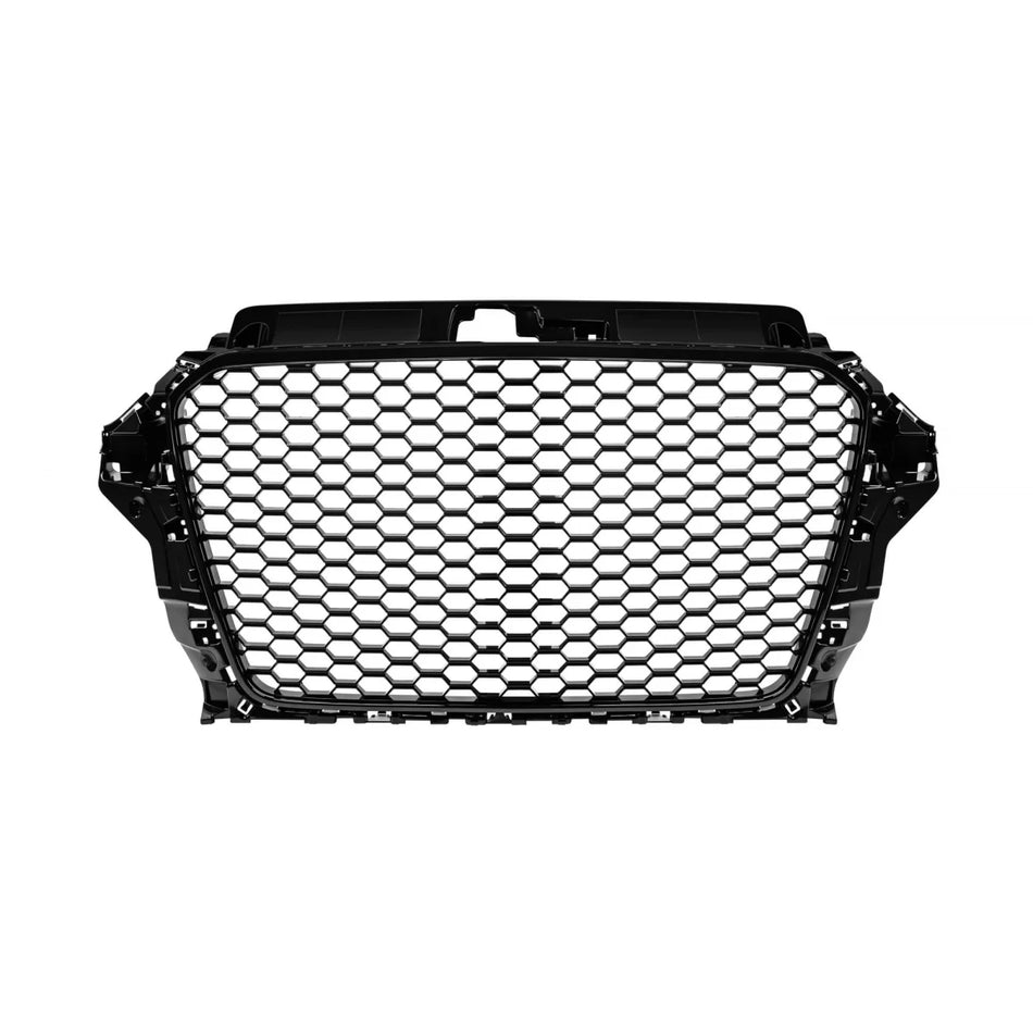 Griglia Anteriore Nera RS3 Audi A3 2013-2016 Senza PDC