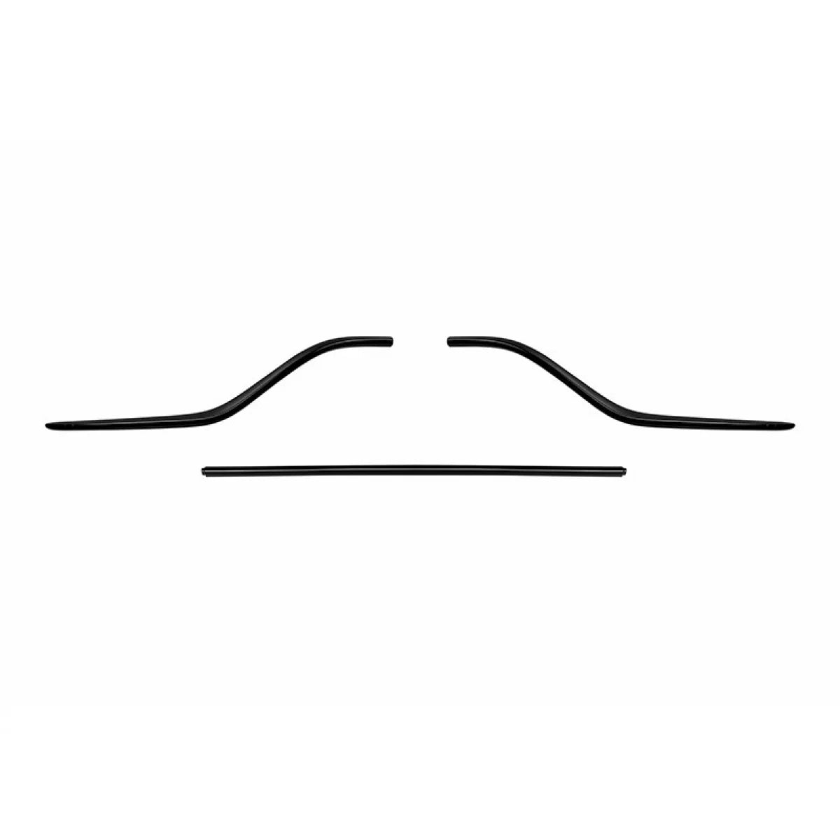 Modanature Nere Lucide per Diffusore Design a Mercedes GLE SUV 2015-2019