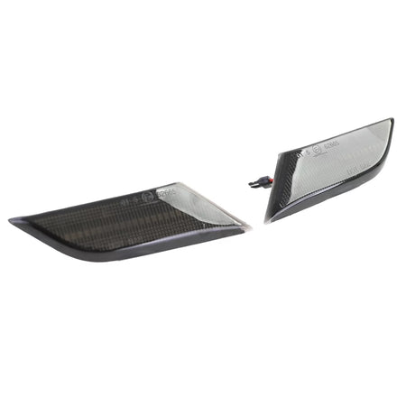 Frecce Laterali a LED Nere Stripe per Volkswagen Transporter T6.1 dal 2020