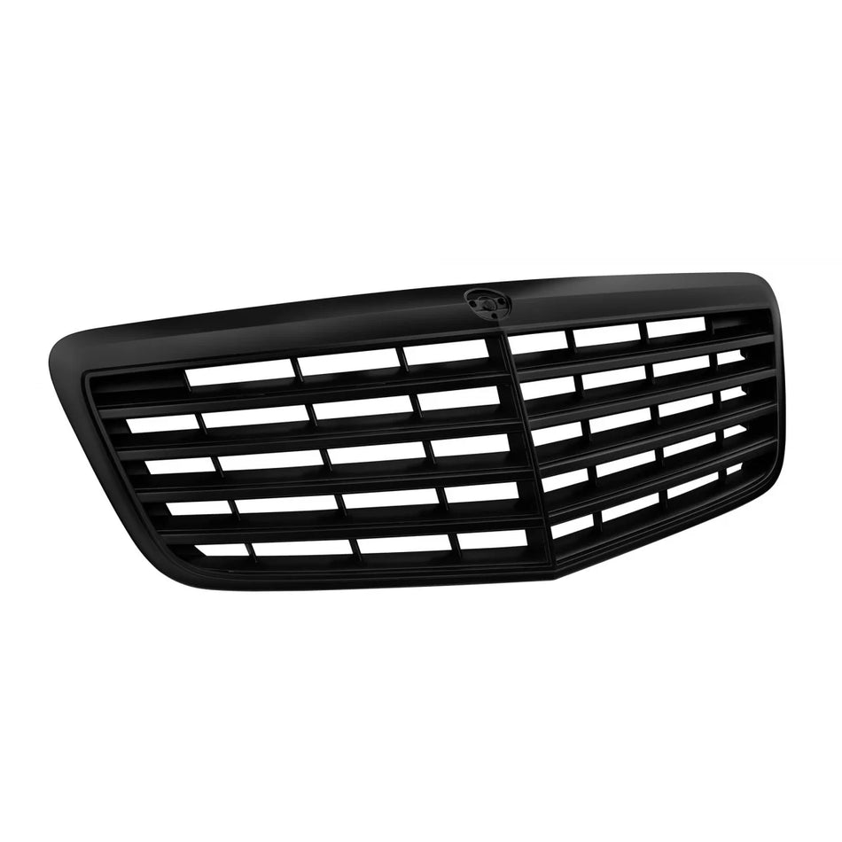 Griglia Nera Opaca Anteriore per Mercedes Classe E W211 2007-2009