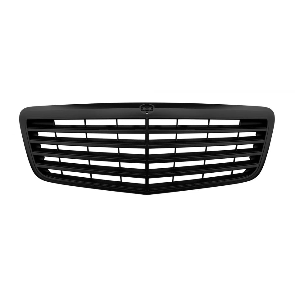Griglia Nera Opaca Anteriore per Mercedes Classe E W211 2007-2009