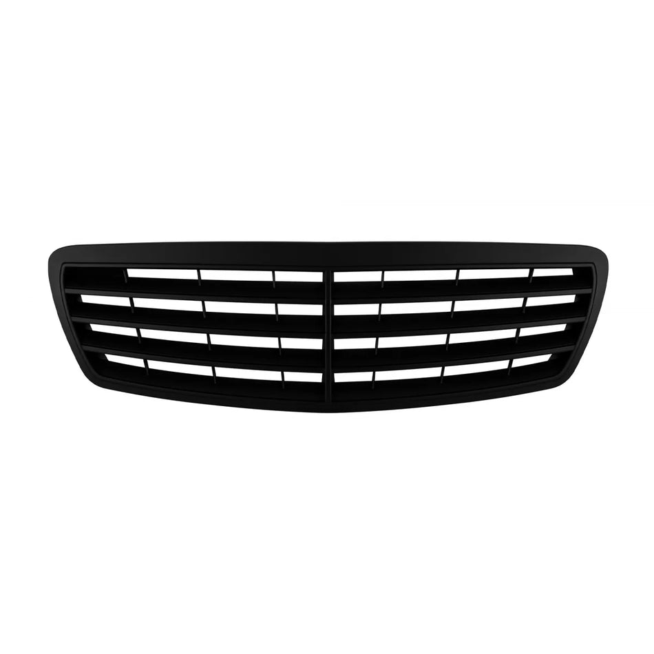 Griglia Anteriore Nera Opaca per Mercedes Classe E W211 2002-2006