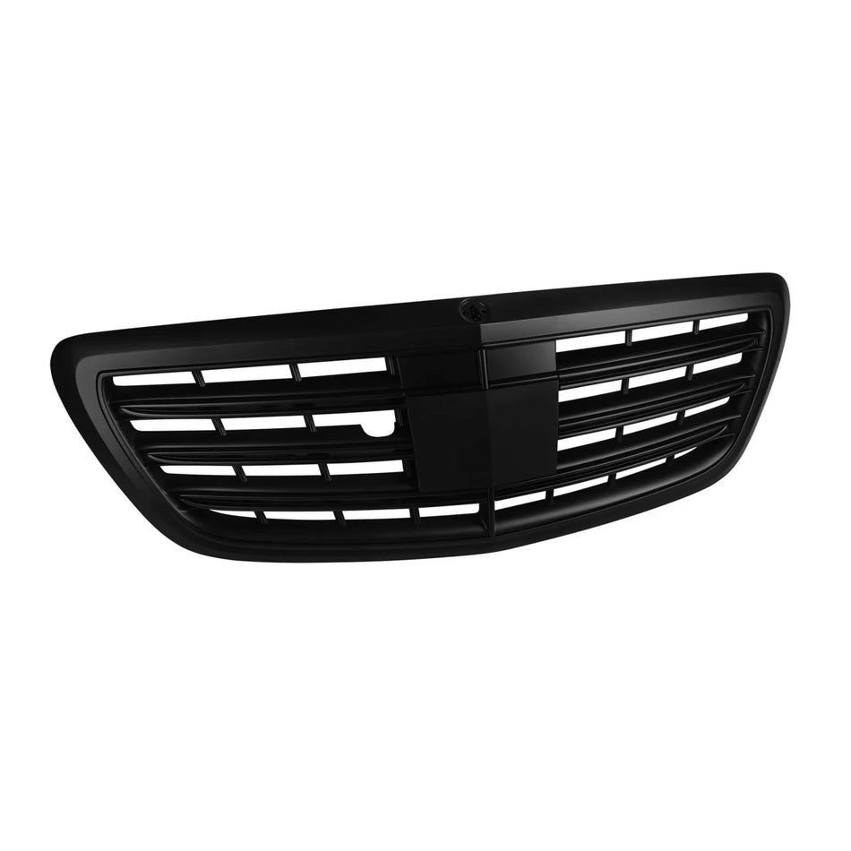 Griglia Anteriore Nera Opaca Tipo a Design per Mercedes Classe S W222 2013-2020