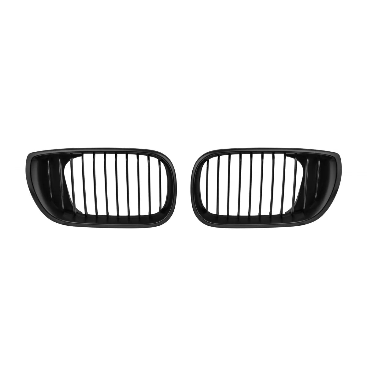 Griglie Nere Opache Anteriori per BMW Serie 3 E46 Berlina Touring 2001-2005
