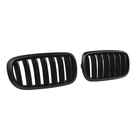 Griglie Nere Opache Anteriore per BMW X5 F15 2013-2018 X6 F16 2014-2019
