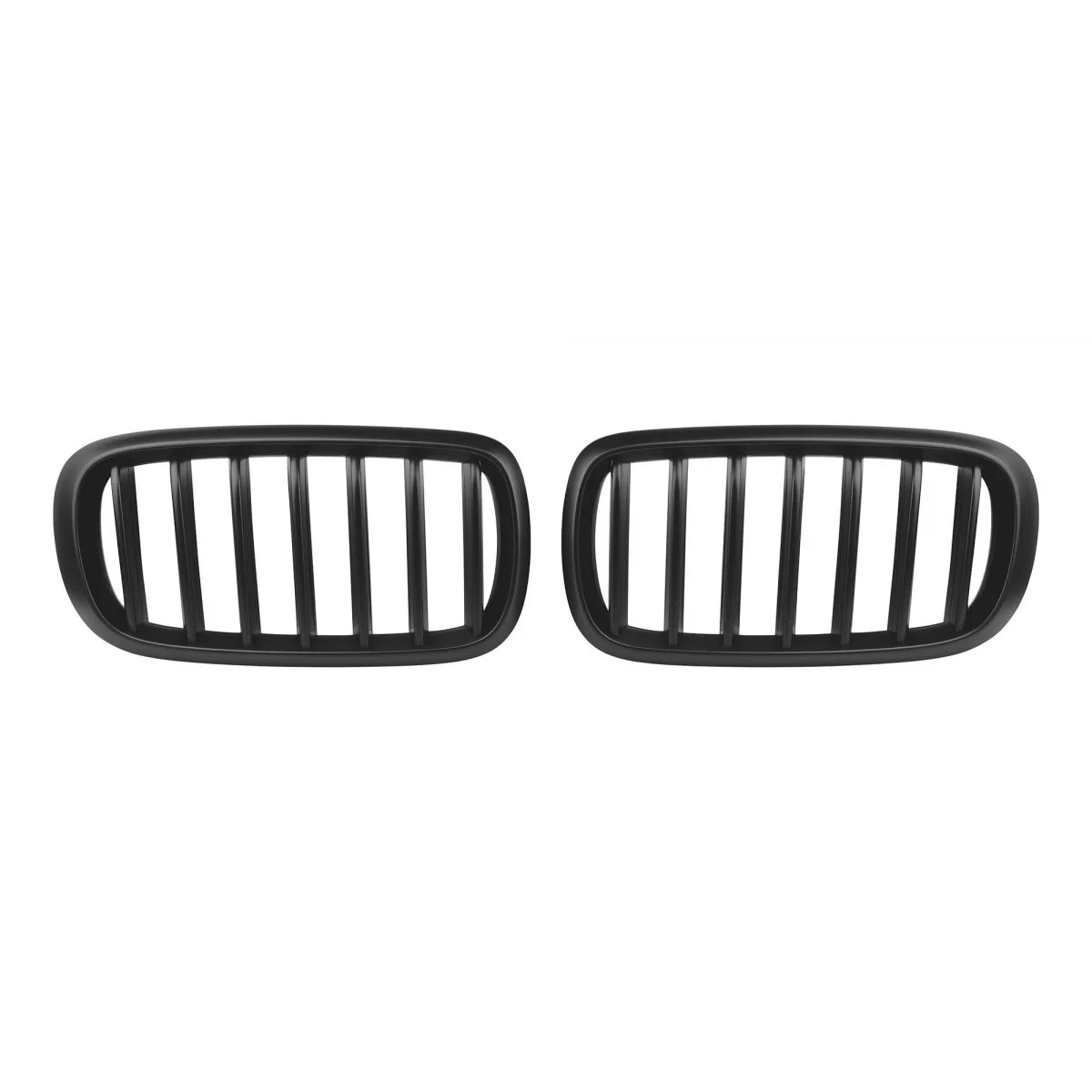 Griglie Nere Opache Anteriore per BMW X5 F15 2013-2018 X6 F16 2014-2019