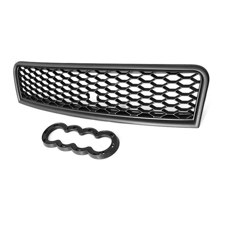 Griglia Anteriore Nera Opaca RS Type per Audi A4 B6 Berlina e Station 2000-2004