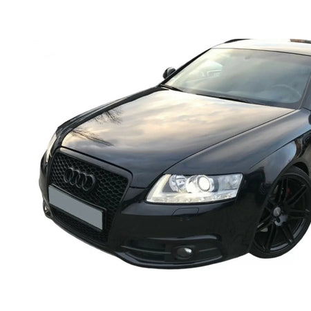 Griglia Anteriore Nera Opaca RS Type per Audi A6 C6 2009-2011