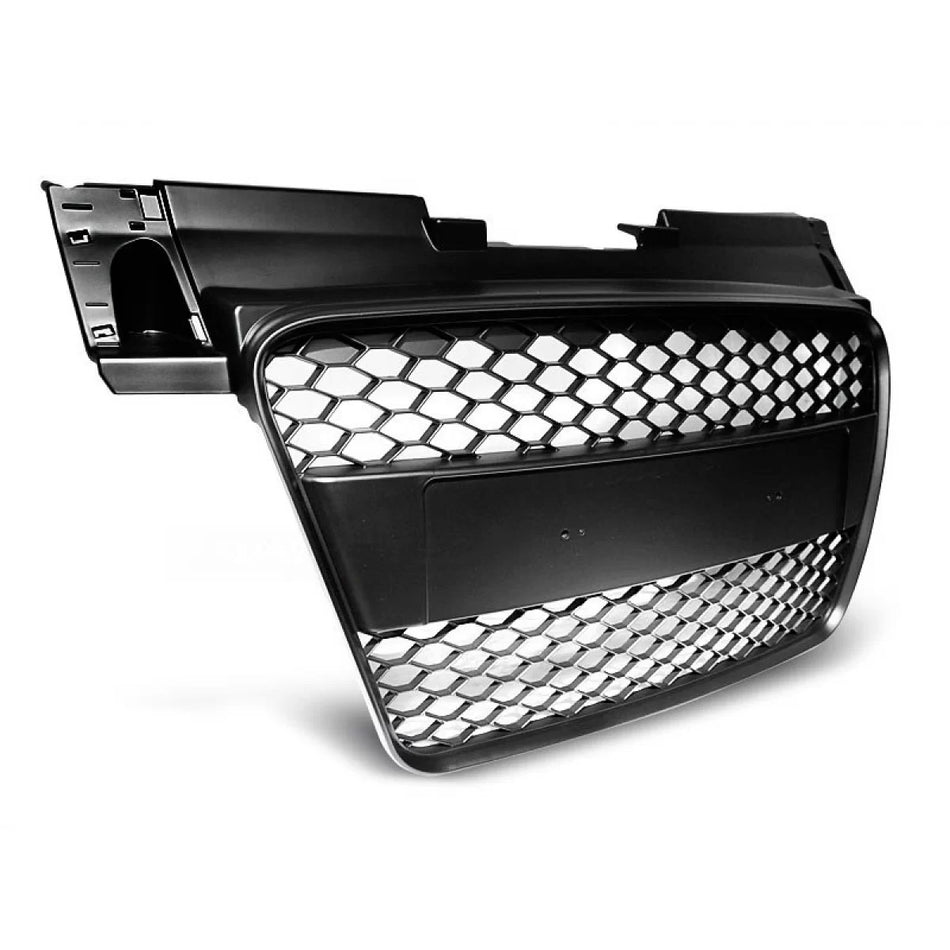Griglia Anteriore Nera Opaca RS per Audi Tt Coupe e Cabrio 2006-2014