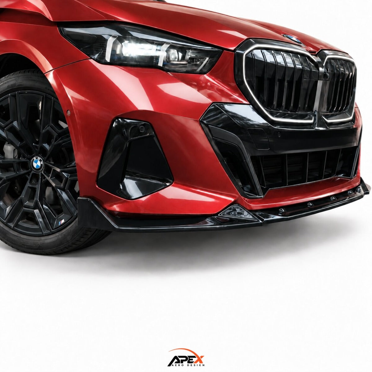 Splitter Anteriore Compatibile con BMW Serie 5 G60/G61 M Sport (2023-2026)
