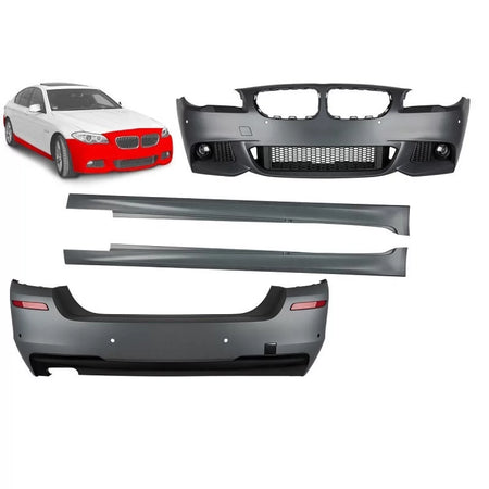 Body Kit Paraurti Anteriore e Posteriore con PDC per BMW 5 F10 10-13 M-packet