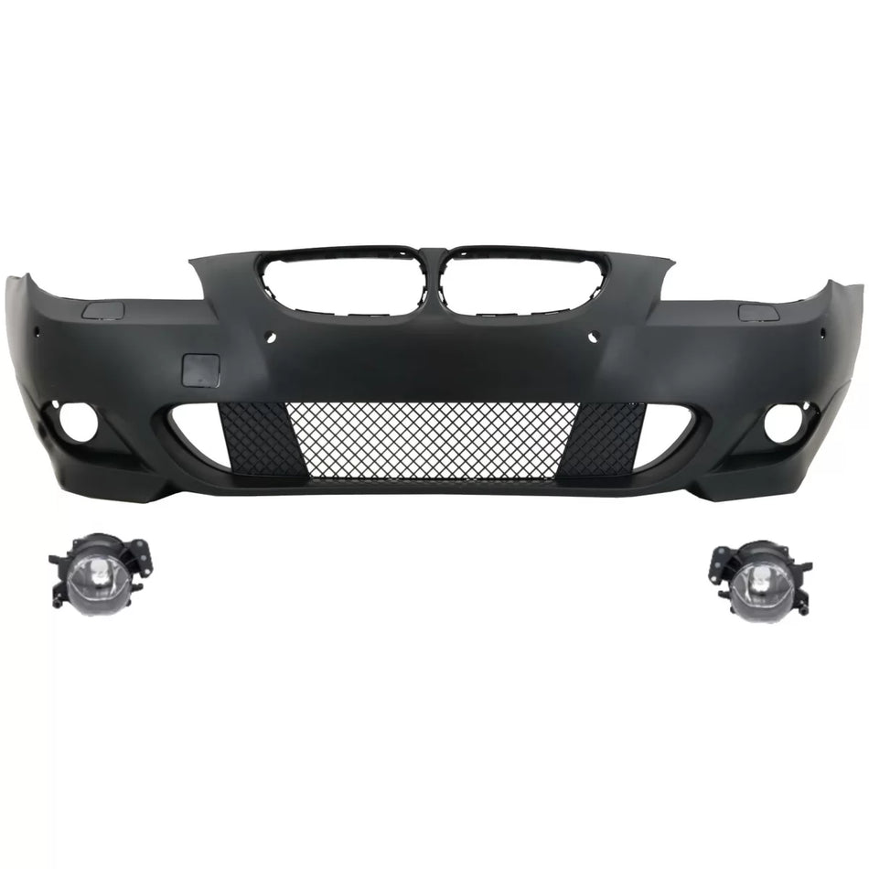 Body Kit Paraurti Anteriore M-technik con Sensori PDC 18mm per BMW Serie 5 E60