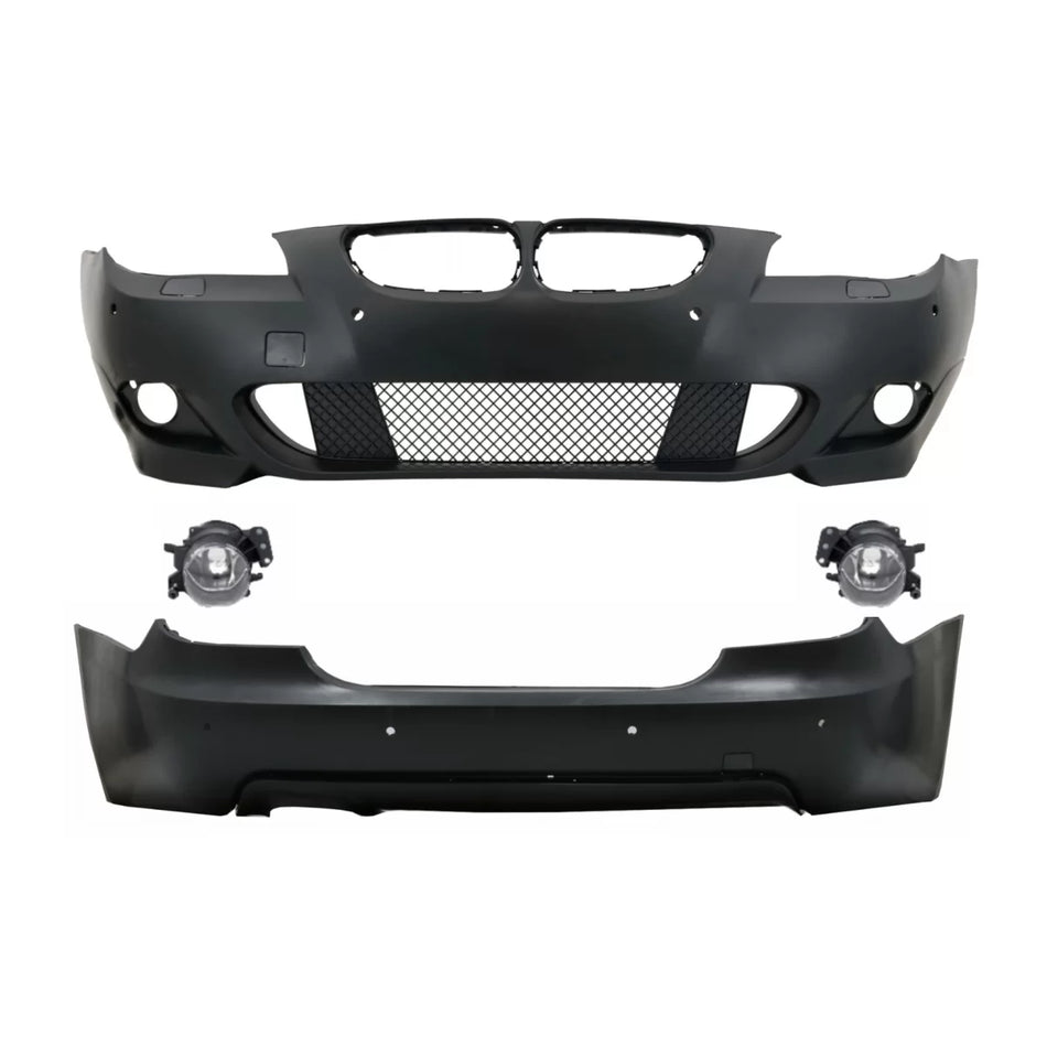 Body Kit Paraurti Anteriore M-technik con Sensori 18mm per BMW Serie 5 E60