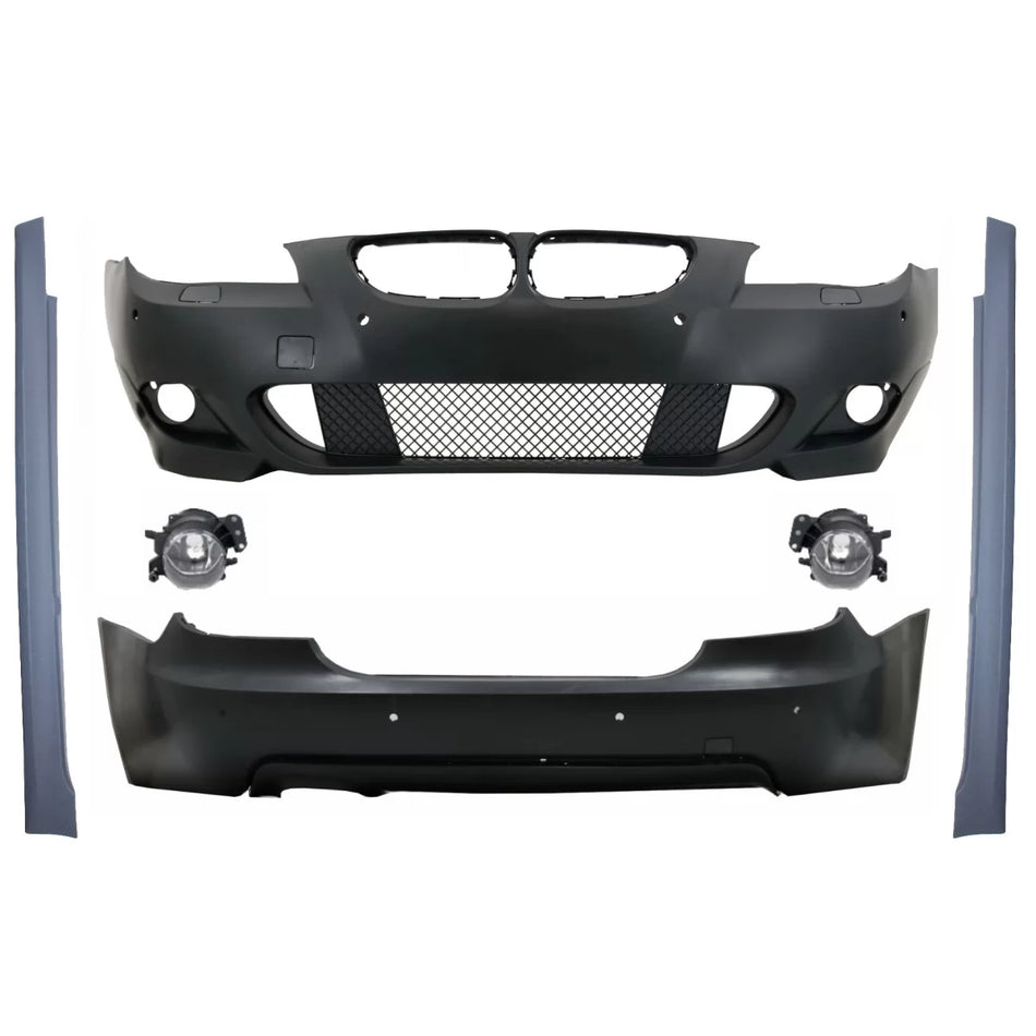 Body Kit Paraurti Anteriore M-technik con Sensori PDC 18mm per BMW Serie 5 E60