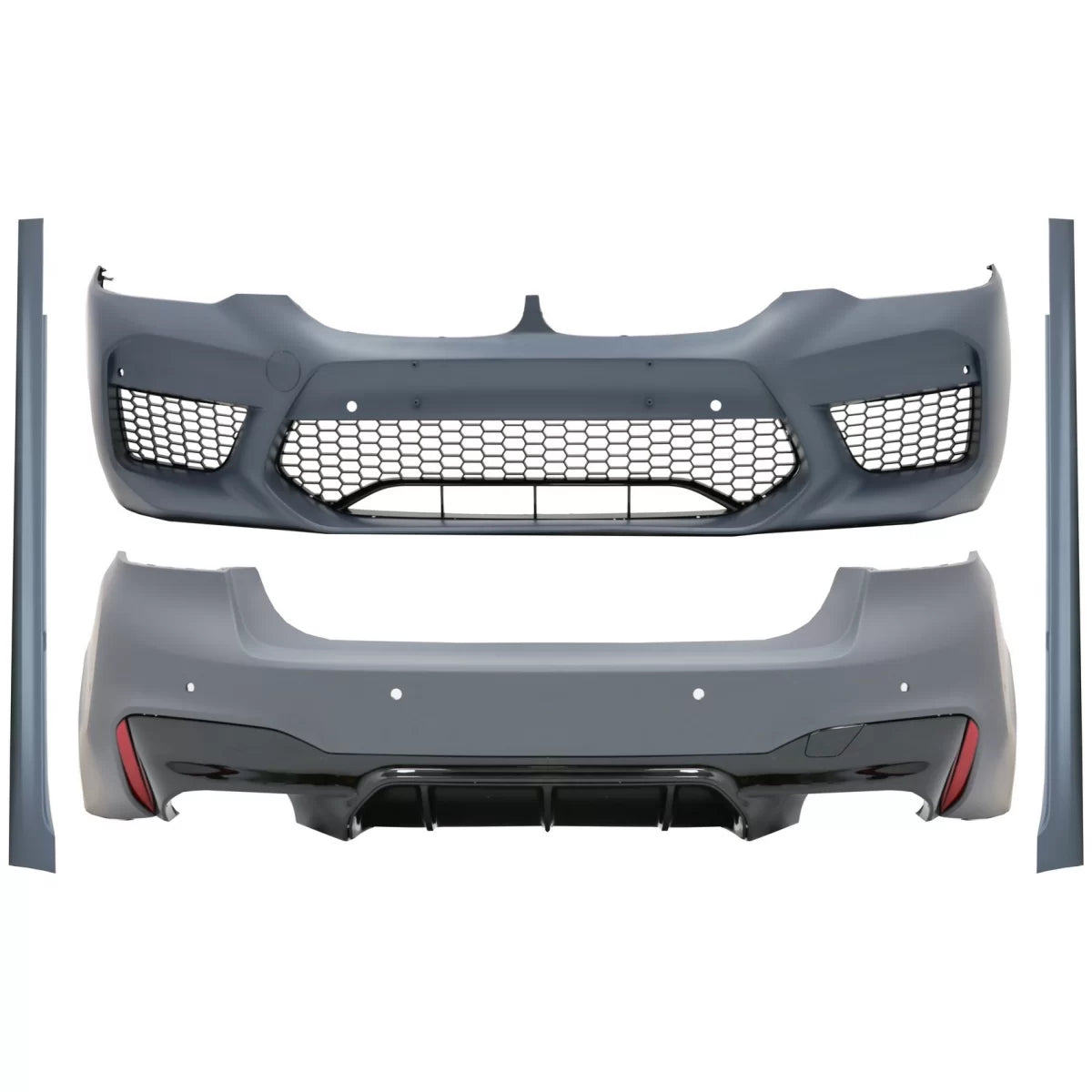 Body Kit Paraurti Anteriore Posteriore M5 Design per BMW Serie 5 G30 2017-2019