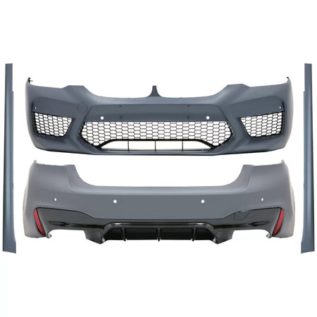 Body Kit Paraurti Anteriore Posteriore M5 Design per BMW Serie 5 G30 2017-2019