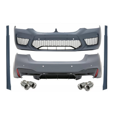 Body Kit Paraurti Anteriore M5 Design con Terminali Scarico BMW Serie 5 G30