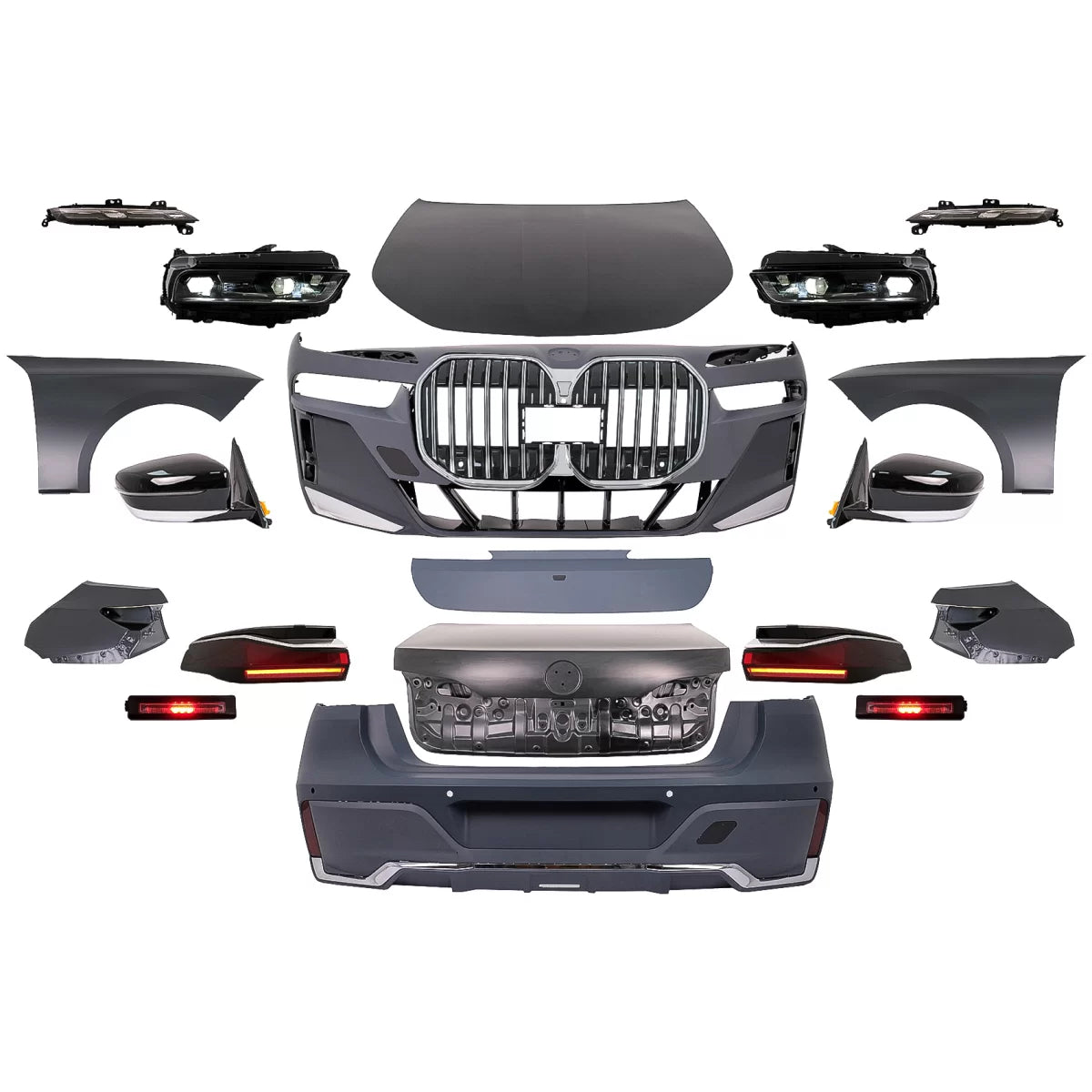 Body Kit Conversione Design G70 per BMW Serie 7 F01 2008-2015 Guida Sinistra