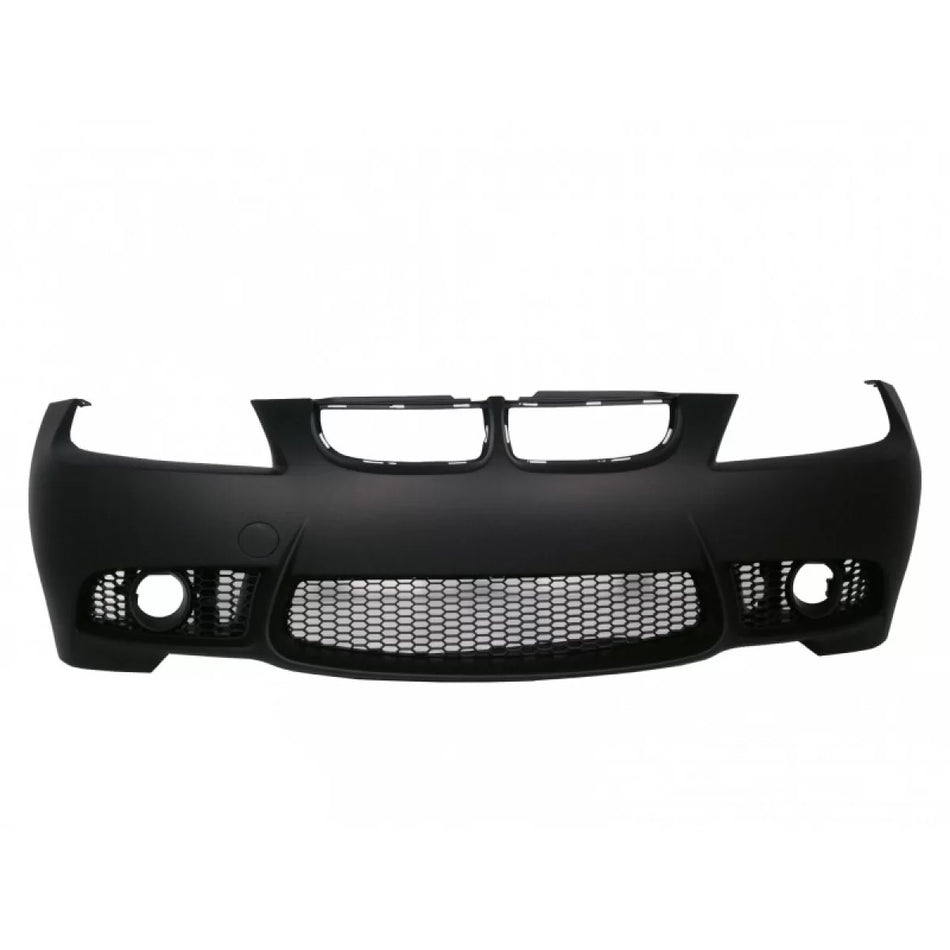 Body Kit Paraurti Anteriore M3 Design con Griglia Doppia Striscia Nero Lucido
