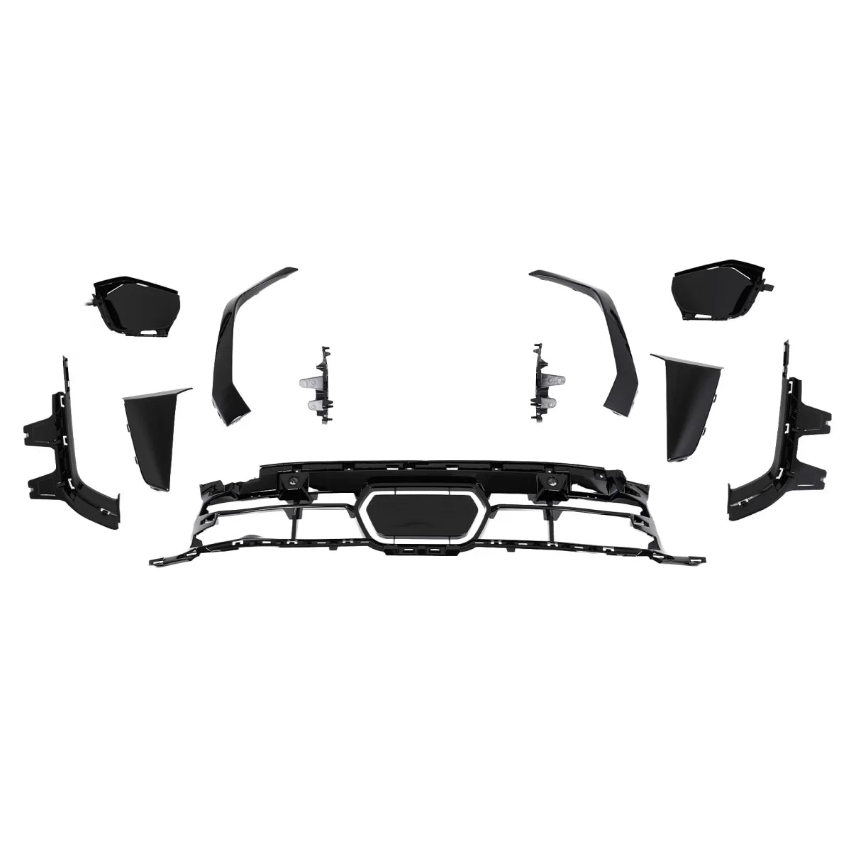 Body Kit Anteriore per BMW X7 G07 2018-2022 Conversione LCI 2023 M Design