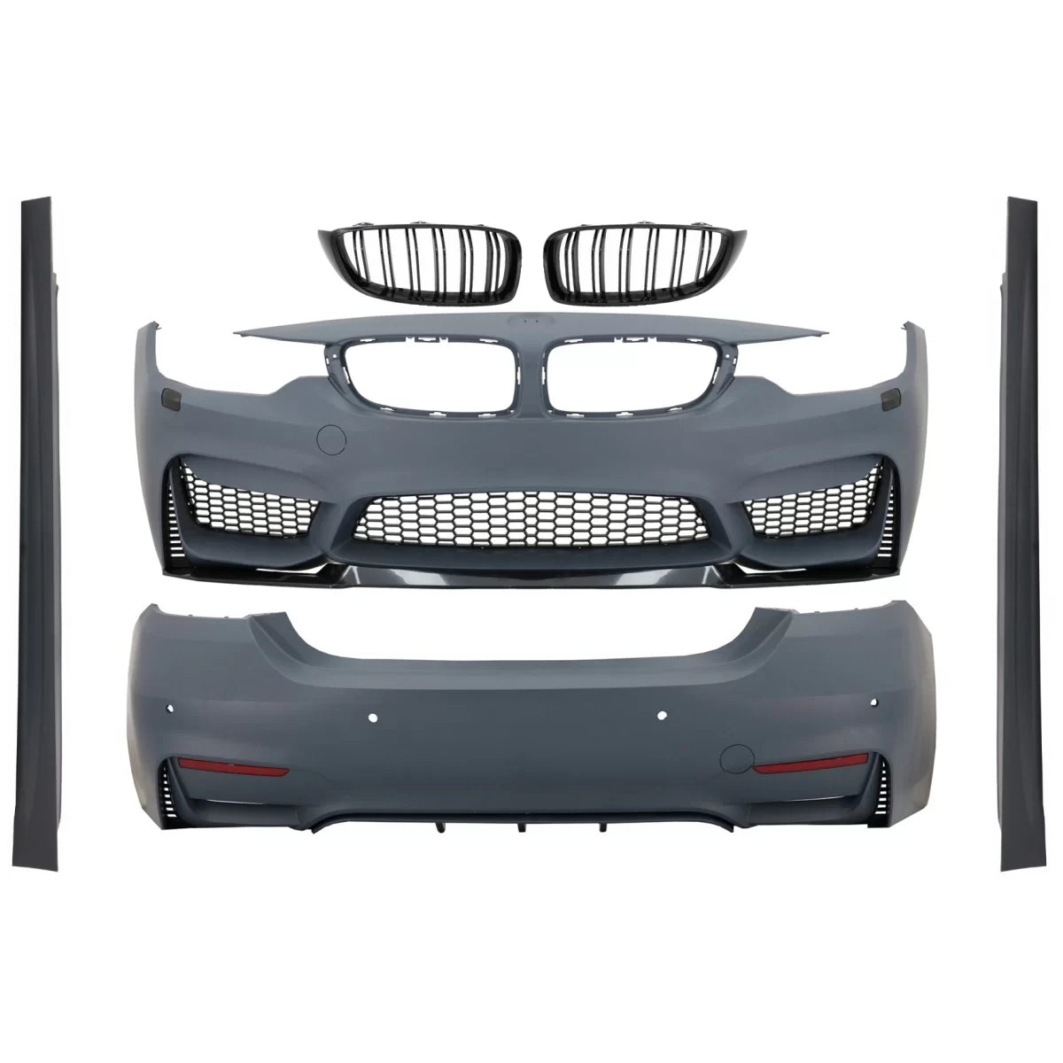 Body Kit con Griglie Centrali per BMW Serie 4 F36 (2013-2019) M4 Look
