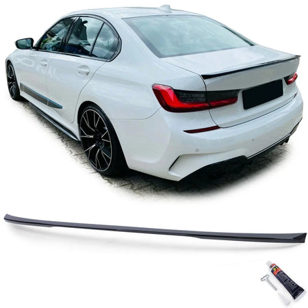 Spoiler Anteriore Posteriore Minigonne Nero Lucido per BMW Serie 3 G20 2019-2022